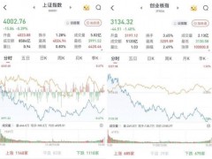 A股收评:大盘高开低走,午后震荡加剧【看点】