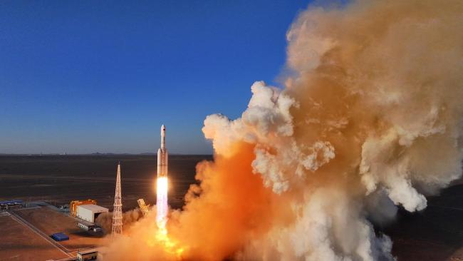 力箭二号遥一运载火箭发射成功 三颗卫星顺利入轨